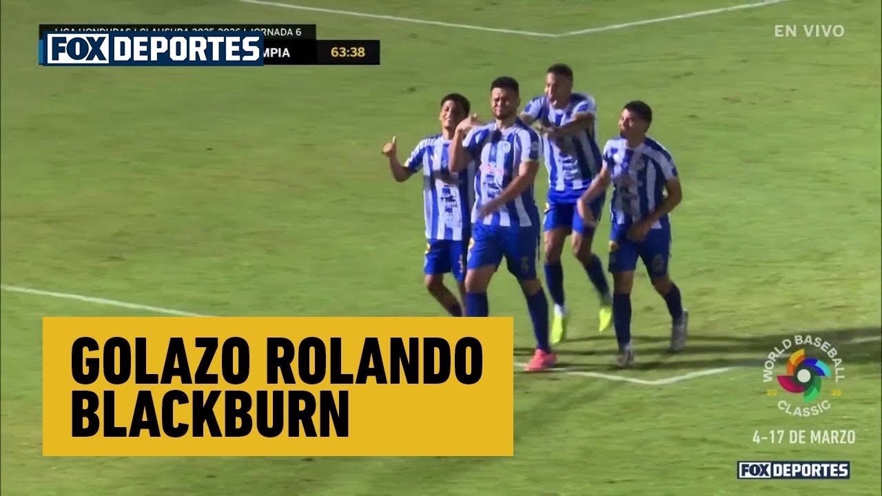 😤 GOLAZO Rolando Blackburn | Victoria 2-1 Olimpia | Fecha 6 | Clausura 2026 | Liga de Honduras