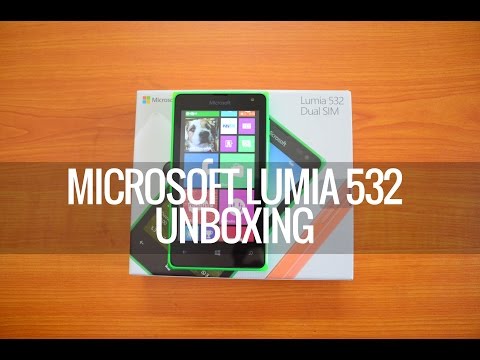 Microsoft Lumia 532 Unboxing