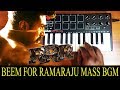 RRR - Bheem For Ramaraju | Mass Bgm By Raj Bharath | Ram Charan | M.M. Keeravani