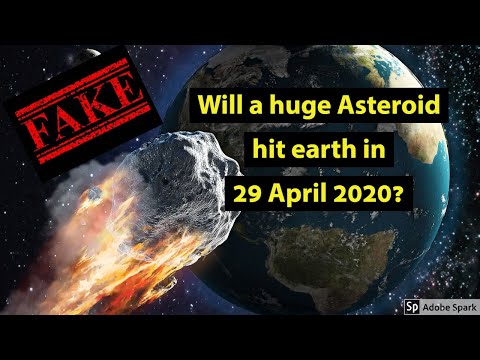 Will a Huge Asteroid Hit Earth in 29 April 2020 | NASA |World Today