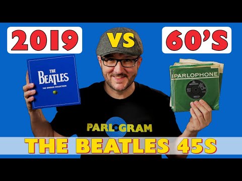 The Beatles 45s  - 2019 Box Set vs 1960's UK Originals
