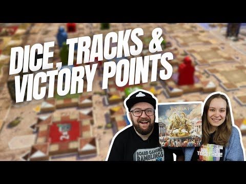 Dice placement, interaction & all the points! - Thebai Board Game Review