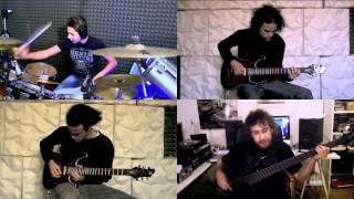 Joe Satriani - Circles (Surfing with the Alien) - SPLIT SCREEN COVER - Power Trio
