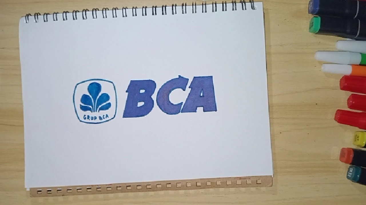 Cara Menggambar Logo Bank BCA