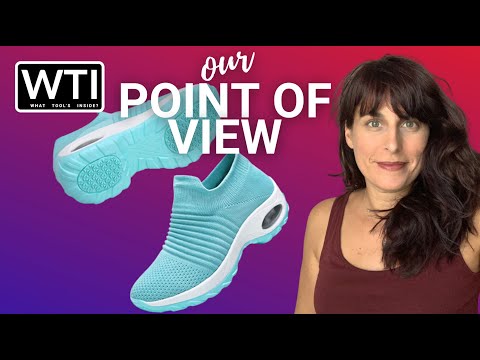 STQ Slip On Mesh Walking Shoes - WTI product video review