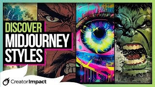 Discovering UNIQUE Midjourney Styles & Prompts (Tutorial)