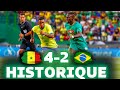 🇸🇳 Le SÉNÉGAL s’offre le Brésil 4-2 ! Sadio Mané doublé ! EXCEPTIONNEL !!