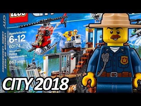 LEGO CITY Mountain Police Headquarters (60174) ALL Official Set Pictures レゴ シティ