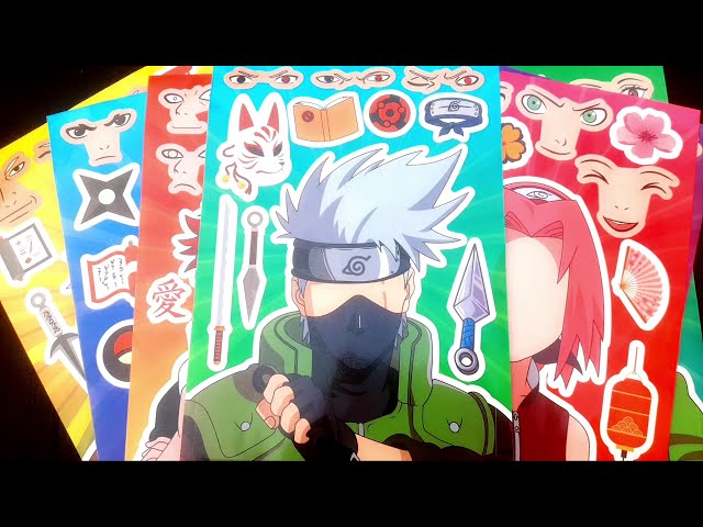 Vídeo relacionado con Grupo Erik Pegatinas Naruto impermeables y reutilizables. Paquete de pegatinas anime: 50 stickers Naruto, optimas pegatinas para móvil, ordenador, tablet, etiqueta para botellas