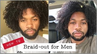 Softest Braidout For Natural Hair Men