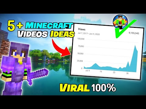 Minecraft PE Content Ideas | Grow Minecraft YouTube Channel | Viral Minecraft Videos 100 %