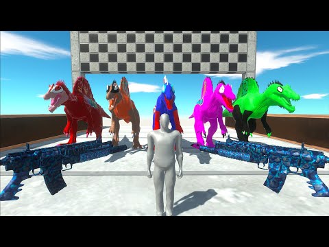 Jurassic World Evolution Dinosaur Hunting Dc Comics 5 Spinosaurus Vs Fps Avatar Speed Race