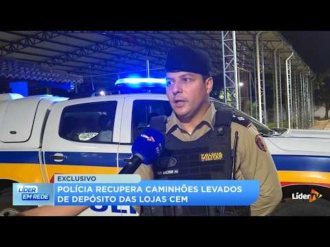 Caminhões com carga de eletrodomésticos são encontrados após sumiço em Paraíso