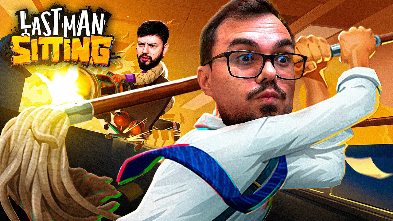 O PESSOAL TA BRIGANDO NO ESCRITÓRIO - Lastman Sitting