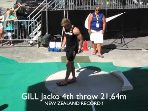 SHOT PUT Jacko GILL 5kg 22,53m Record serie Stockholm.m4v