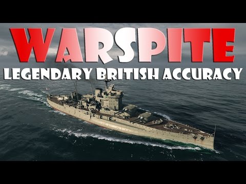 World of Warships - Warspite - Legendary British Accuracy