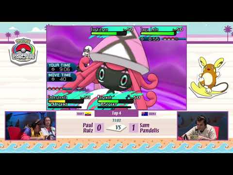2017 Pokemon World Championships VGC Masters Day 2 - Paul Ruiz vs Sam Pandelis - Top 4