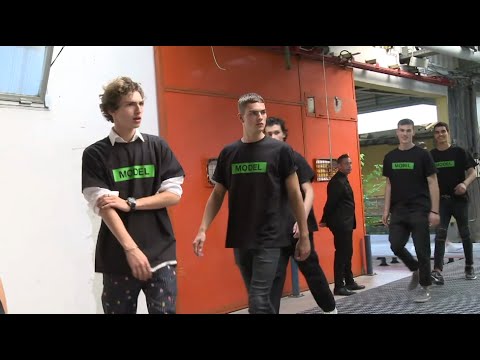 Dirk Bikkembergs Fashion Show - Menswear Spring/Summer Collection 2018 with interview