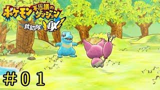 初めてのポケダンを序盤だけ実況プレイするよ「ポケモン不思議のダンジョン 救助隊DX」 [＃０１]