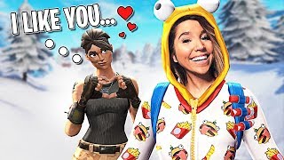 My DUO Fell in LOVE with me... (Fortnite Random Duos)