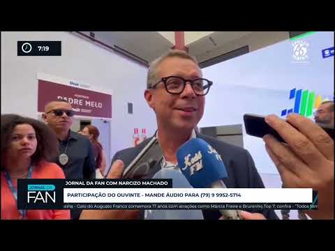 Entrevista com o o governador Fábio Mitidieri