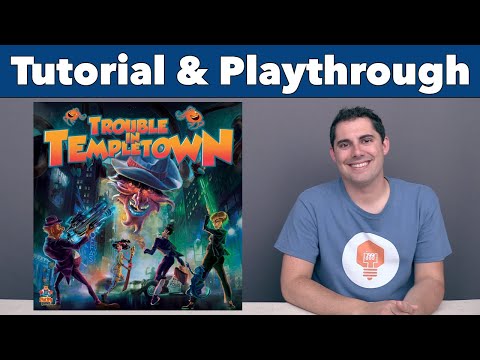JonGetsGames - Trouble in Templetown Tutorial & Playthrough