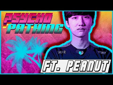 Learn how Gen.G's Peanut DOUBLES his opponent's jungle CS with innovative pathing - Psychopathing E1