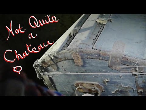 Not Quite a Chateau DIY 67 -  The  Chest We Found in The Attic - What was inside the Trunk?