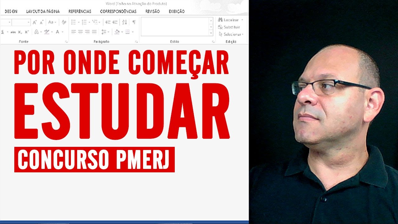 O primeiro passo para o Candidato da PMERJ