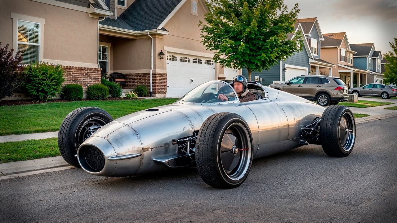 Man Builds an AMAZING Race Car from AIRPLANE Parts | START TO FINISH