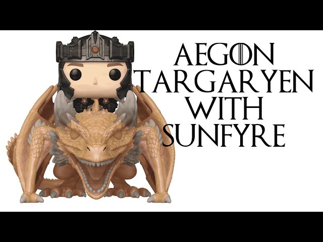 Vídeo relacionado con Funko Pop! Rides: House of The Dragon - Aegon Targaryen with Sunfyre - Figura de Vinilo Coleccionable - Idea de Regalo - Mercancía Oficial - Juguetes para niños y Adultos