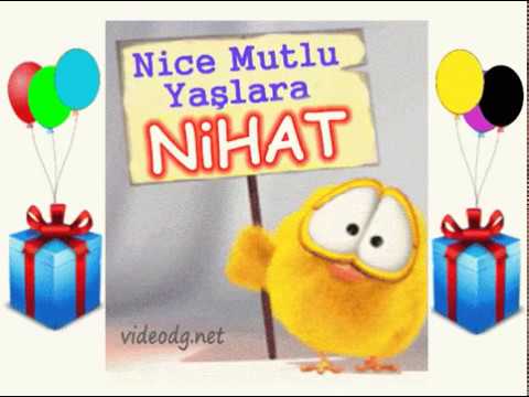 iyi ki doğdun NİHAT