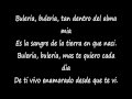 david bisbal-buleria  lyrics