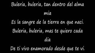 david bisbal-buleria  lyrics