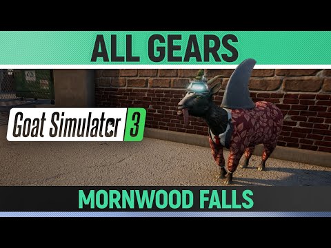 Goat Simulator 3 - All Goat Gear Pickups - Mornwood Falls