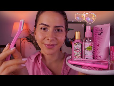 ASMR Pink Spa Time 🧖‍♀️🩷 Sanfte Pflege & Entspannung pur
