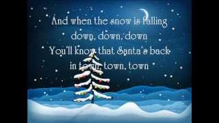 Backstreet Boys - It&#39;s Christmas time again (Lyrics on screen)