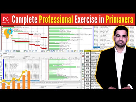 Primavera P6 Oil Gas Project Tutorial Full Planning Engineer Project