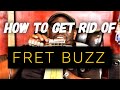 3 REASONS WHY YOUR FRETS ARE BUZZING Bass Guitar Maintenance