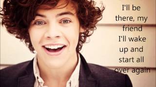 One Direction -Nobody Knows- Lyrics On Screen