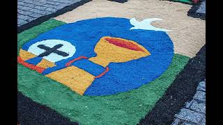 Beatriz Harger revela ciclo dos tapetes de Corpus Christi