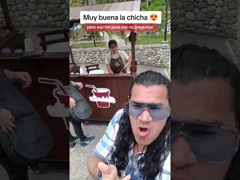 Muy ricas las chichas pero no tiene punto de ventas 😂 en Plaza de Tovar estado Mérida ☺️