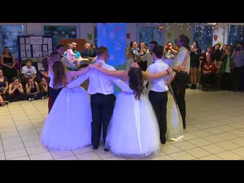 A 8. osztályosok keringője a Klafszky tagiskola farsangi bálján - 2018.02.10.