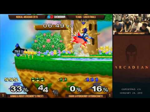 NorCal Arcadian 2015 - Teams - Loser Finals: Ahmad & Rocky vs Kwan & HydroKirby
