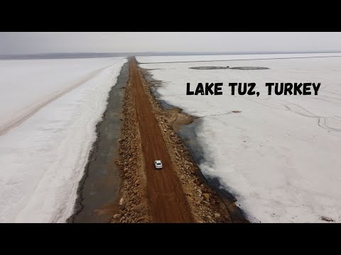 Lake Tuz, Turkey - drone video