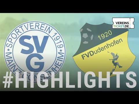 SV Gonsenheim - FV Dudenhofen I Herren Oberliga Rheinland-Pfalz/Saar 20. Spieltag 2025