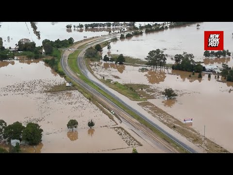 Harrowing drone footage reveals devastation from deadly Australian floods, killing at least four