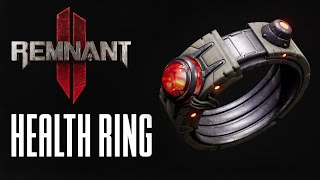 Secret Health Ring Location in Remnant 2 | Low Yield Recovery Ring