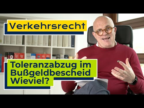 Toleranzabzug berechnen: Diese Toleranz wird im Bußgeldbescheid abgezogen