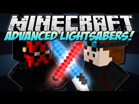 Minecraft | ADVANCED LIGHTSABERS! (Jedis & The Force!) | Mod Showcase [1.5.2]